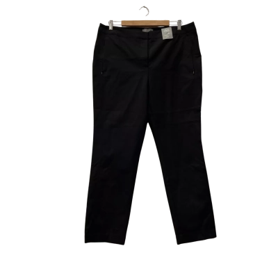 Jacqui-E Womens  Size 16 Ankle Length Pants Black  