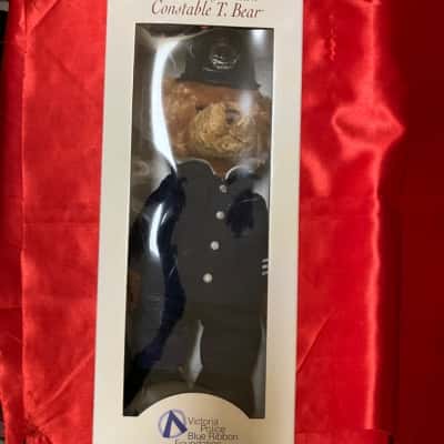 2003 Heritage Edition Constable T. Bear Teddy Bear Victorian Police Blue Ribbon Foundation 