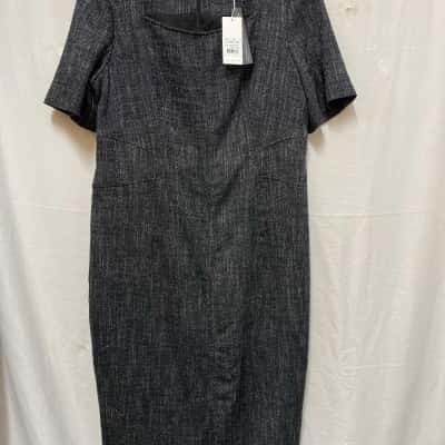 Veronika Maine Womens Size 16 Dress Grey 