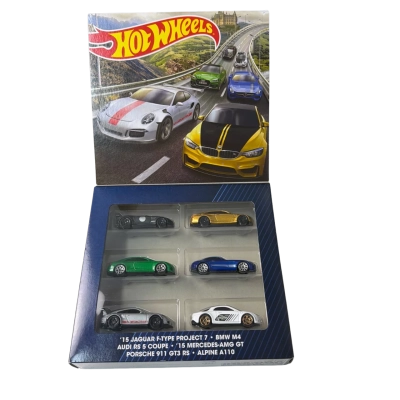 Hot wheels 6 car set