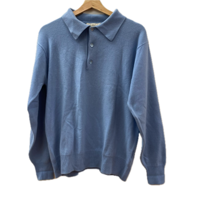 Sergio Mens Sweater Tshirt Size S Blue 