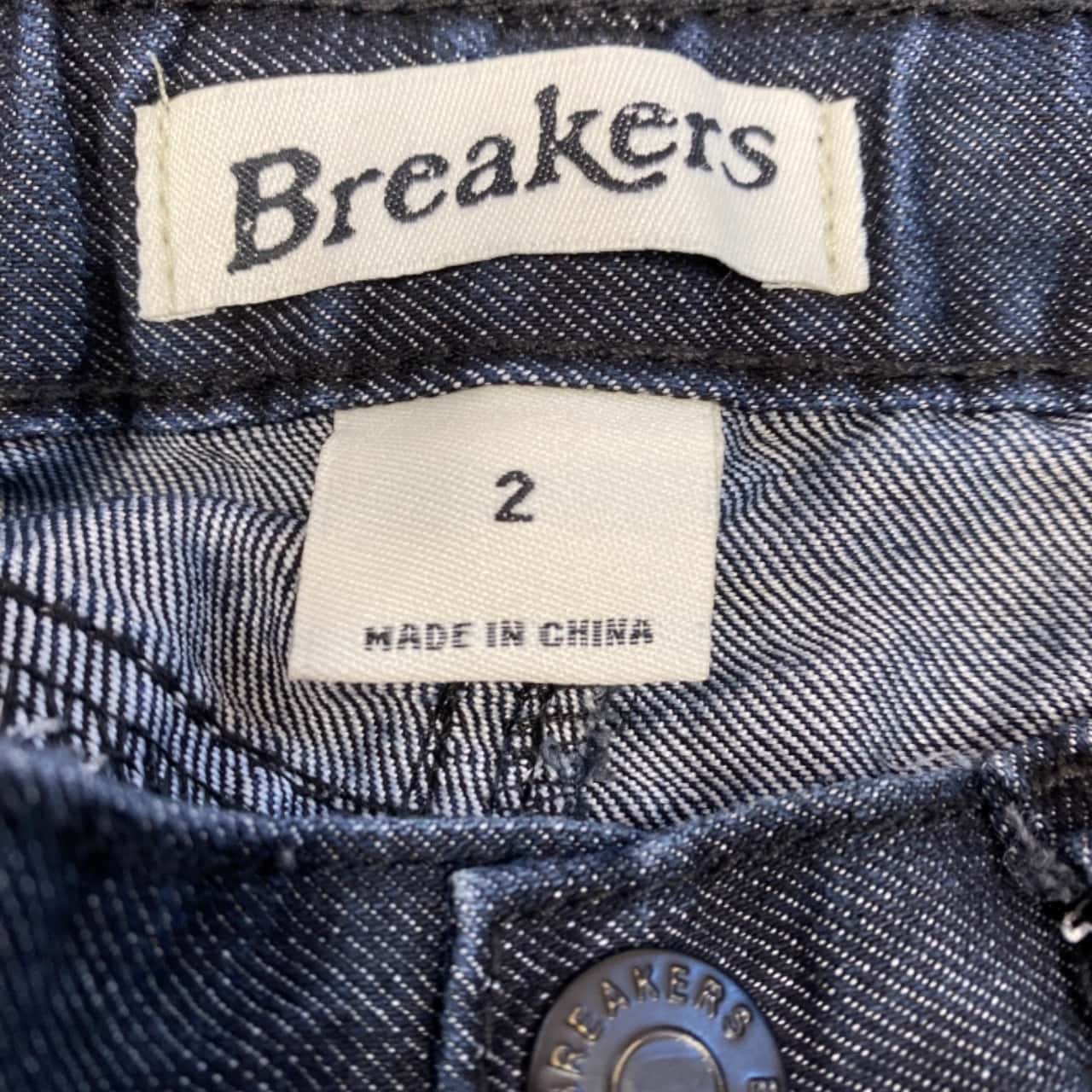Breakers Size 2 Toddler's Blue Denim Jeans(s)