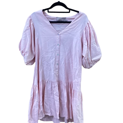 White Closet Womens  Size 8 Mini Dress Pink  