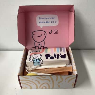 Pott'd air-dry clay home pottery kit 