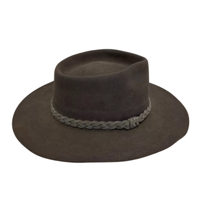Akubra Mens  Size 59 Hat Brown 