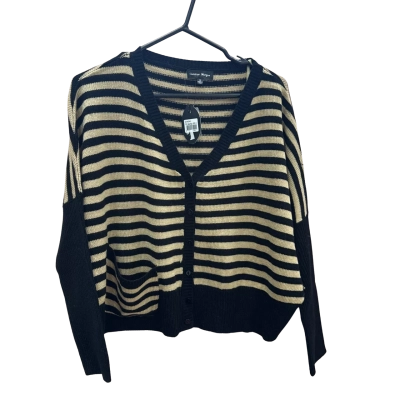 Caroline Morgan Womens  Size 12 Black/Beige Cardigan 