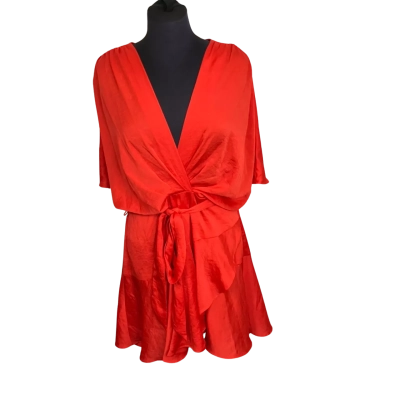 Sheike Womens Red Dress Size 16