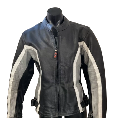  Phillip island bikers gear   Size S Biker Black  / Grey / White 