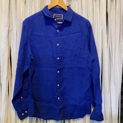 Charles Trywhitt Linen Slim Fit Shirt
