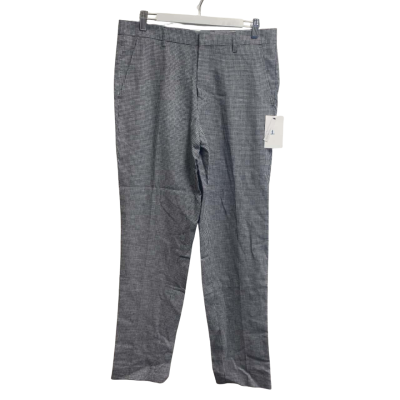 Yd. Mens  Size 32 Slim Dress Pants Navy Blue 