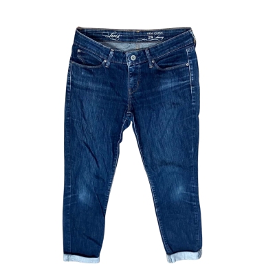 Levis Skinny Demi Curve Blue Jeans Size 28