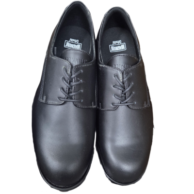 Magnum Men's Black Leather Formal Slip Resistant Shoes Size US 12 EU 45
