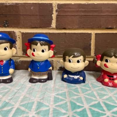 Fujiya Japan Peko-Chan & Poko-Chan Money Banks