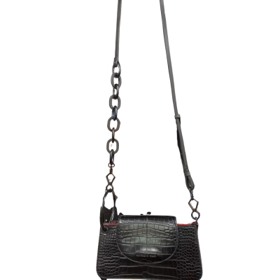 Charles & Keith Black  Cross Body /Wristlet   
