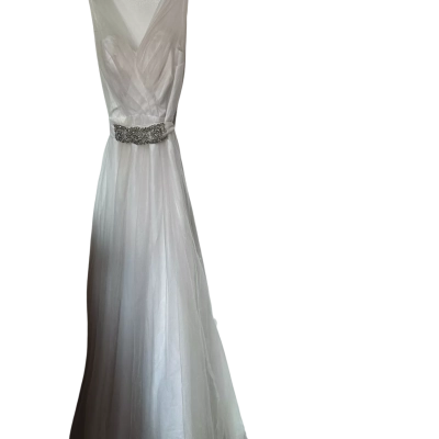  Women's  Size 10 Bridal Dress White 