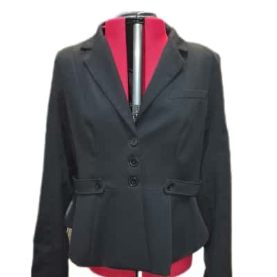 City Chic Womens  Size S Blazer Black  