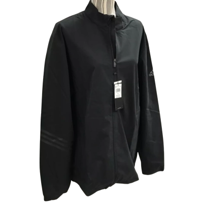 Nwt Adidas Mens  Size L Performance water repellent Jacket Black  