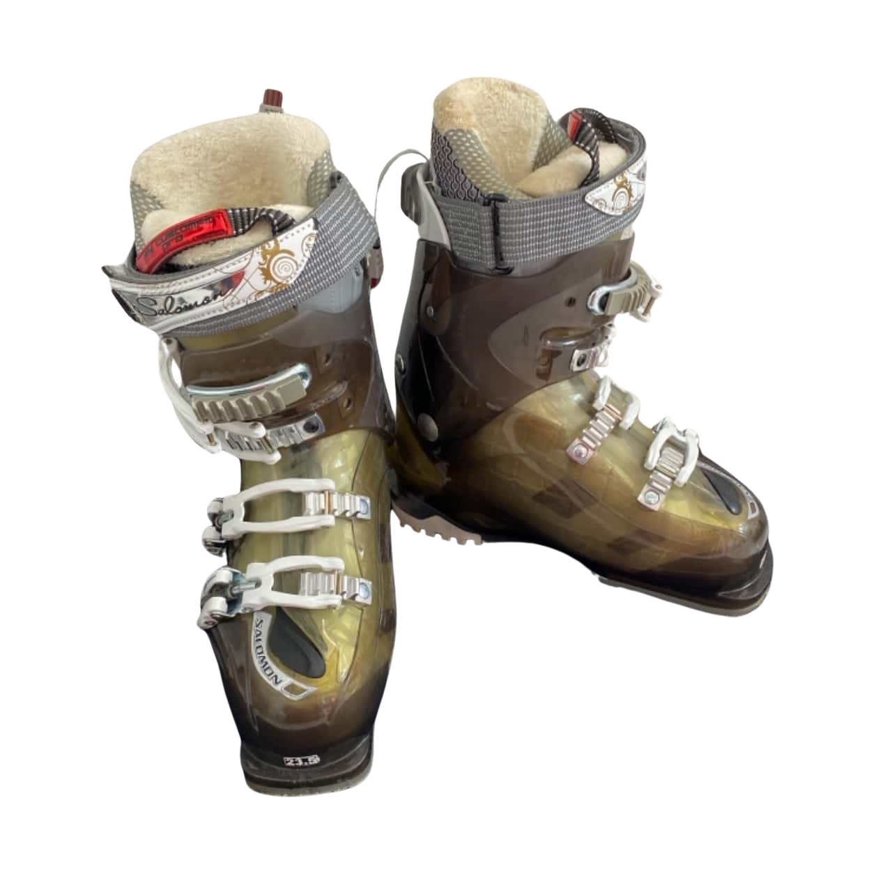 Ski boots with bag (s)