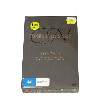 Crosby, Stills & Nash - The DVD Collection (3 DVD Set) Sealed