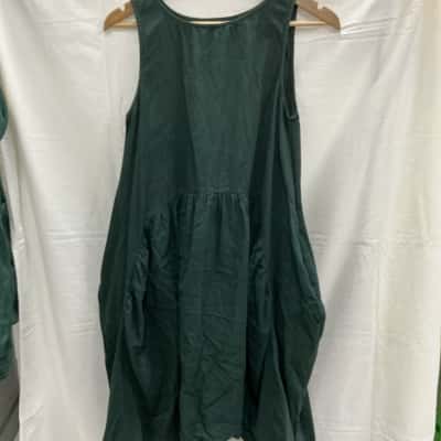Gorman Womens  Size 8 Sleeveless Dress  Green 