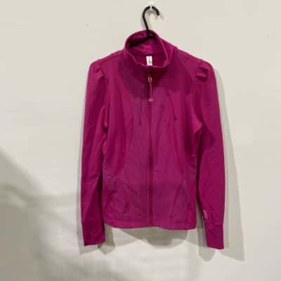 Lorna Jane Active Womens Jacket Size M Pink  
