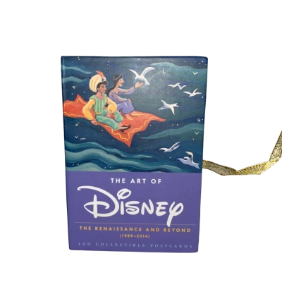 Disney- The Art Of Disney 100 Collectible Post Cards (The Renaissance and Beyond 1989-2014)