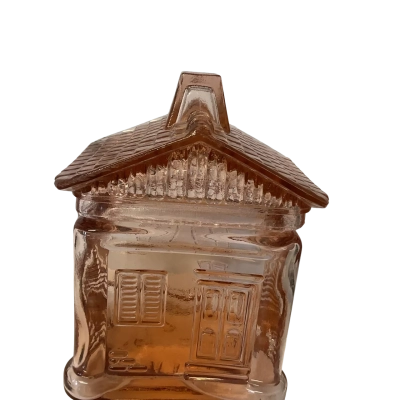 Vintage Glass cottage house 1979 -made in Italy