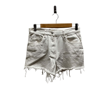 Kookai Womens  Size 36 White Denim Shorts 