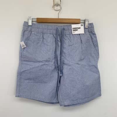Jay Jays Blue Mid Rise Non Stretch Everyday Shorts  Size 26 