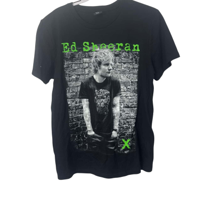 Ed Sheeran Size M T-shirts Black  