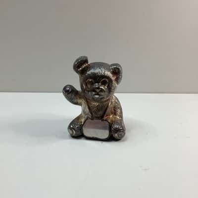 Vintage Teddy Bear Coin Bank