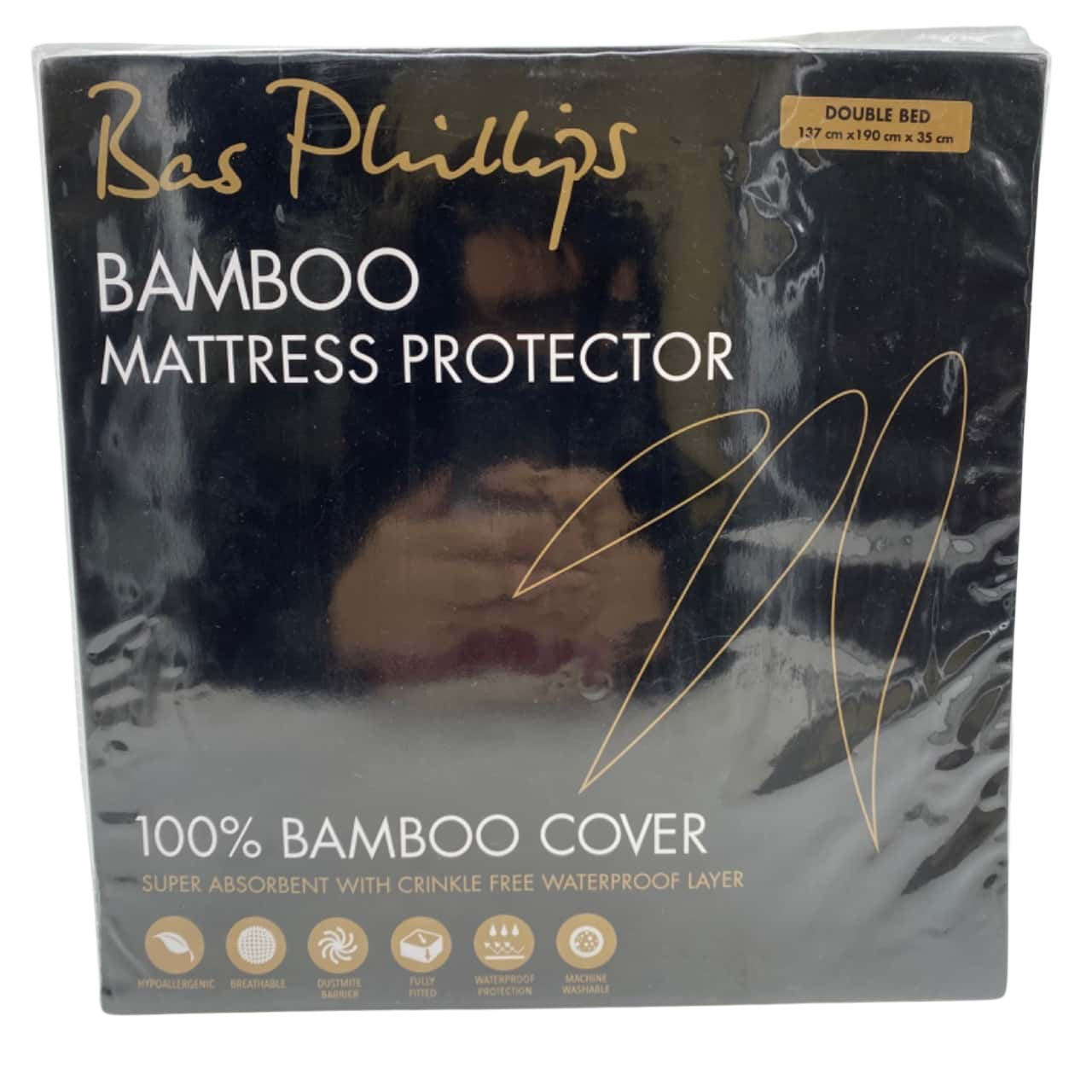 Bas Phillips Bamboo Mattress Protector Double Bed (s)