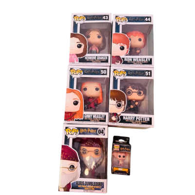 Harry Potter Funko Pop! & Pocket Pop! Bundle - #04, #43, #44, #50, #51 – Funko