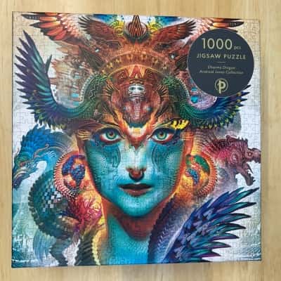 1000 Piece Jigsaw Puzzle, Dharma Dragon Android Jones 