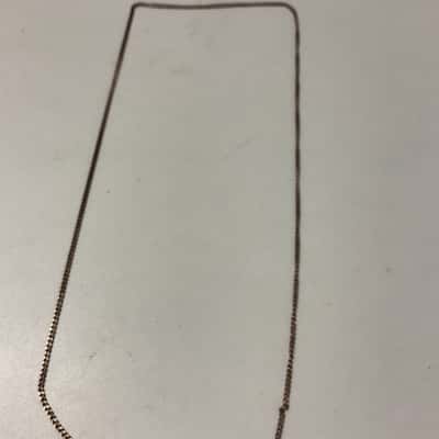  Womens Necklace Silver stamped 925