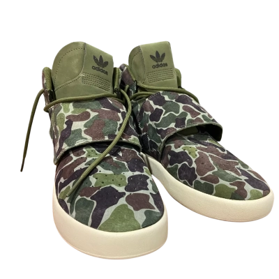 Adidas Tubular Invader Strap Sneakers - Camo - Size US 6
