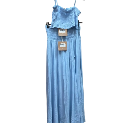 Seven Wonders Womens  Singlet / Maxi Skirt Size L Blue 