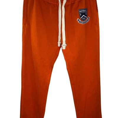 Republic Championship Mens  Size M Pants Orange 