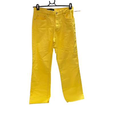 Perri Cutten Womens  Size 10 Regular Fit Yellow weekend Jeans 
