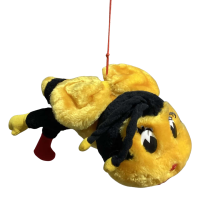 Vintage Romper Room Mr Do-Bee 32cm Plush Toy Bee C.A. Toys 1986 (PLUSH 2)