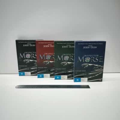 Inspector Morse DVD Box Set Lot Volumes 1 2 3 4 Complete Series Collection John Thaw