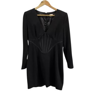 Sheike Womens  Size 14 Manhattan Mini Dress Blacl