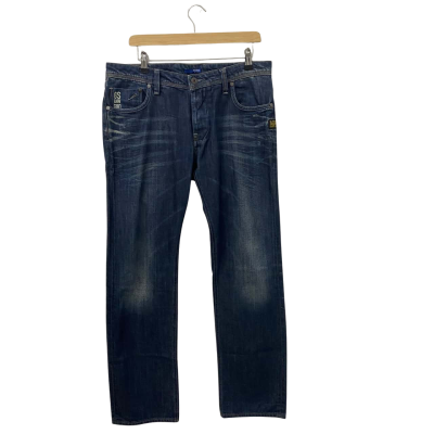 G-Star Raw Mens  Size 32 Low Straight Leg Jeans Blue 