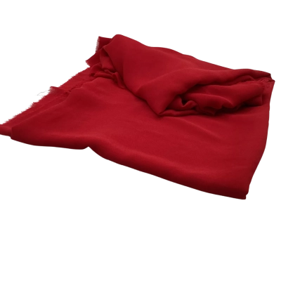 Red Sheer (Possibly Organza) 150 x 200 cm     FAB1