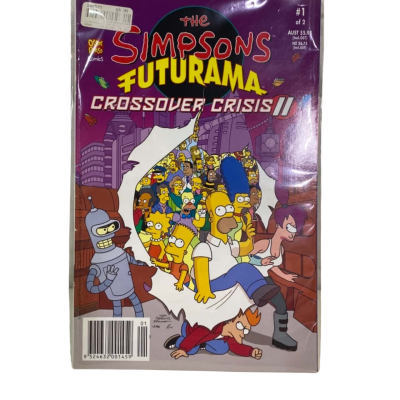 The Simpsons Futurama Crossover Crisis II #1 of 2