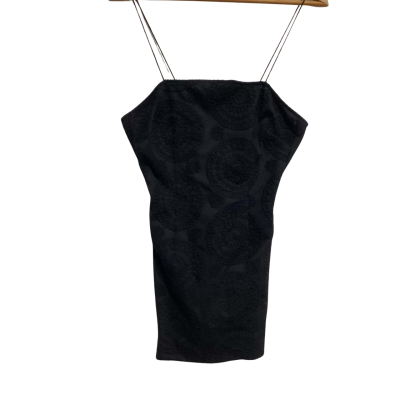 Finders Keepers Womens  Size 8 Mini Dress Black  (e)