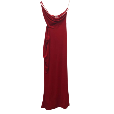 Rumor Womens  Size 12 Midi Dress Red 