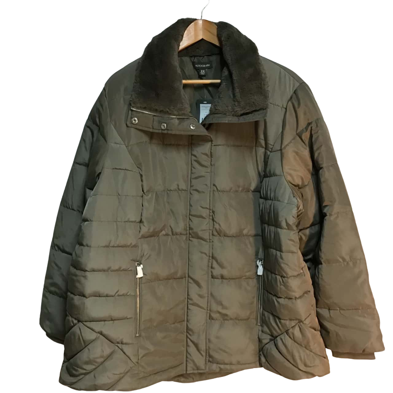 Autograph Womens Size 22 Grey Puffer Jacket(s)