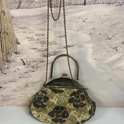 Vintage Beaded Evening Bag