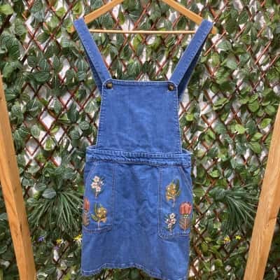 Princess Highway Womens  Size 12 Pinafore Blue 